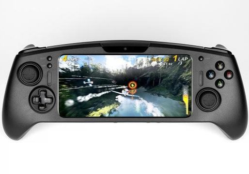 Tampilan Snapdragon G3x Handheld Gaming Developer Kit  hasil kerja sama dengan Razer. (Ist.)