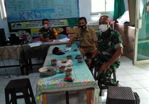 Danramil Wonotunggal Kodim 0736 Batang Sambangi Desa Sodong